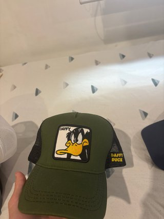 Gorra Pato Lucas (Daffy Duck) Verde