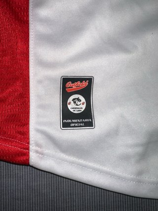 Camiseta Béisbol Cardenales Roja y Blanca