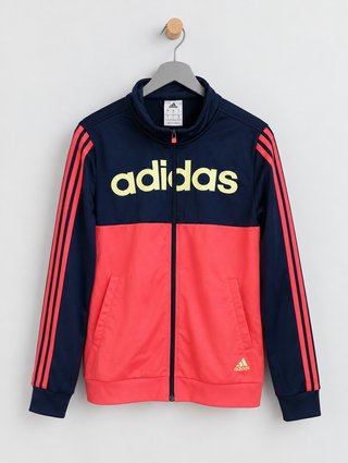 Chaqueta Adidas Azul y Coral Talla L