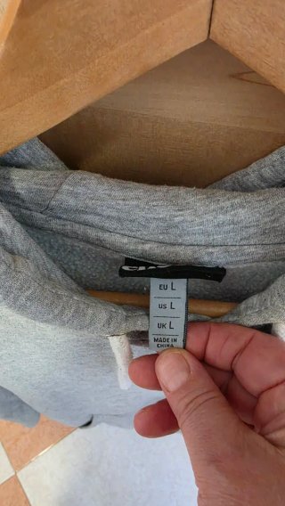 Sudadera con capucha Ellesse gris
