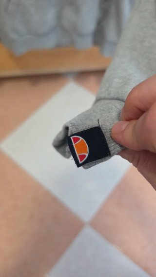 Sudadera con capucha Ellesse gris