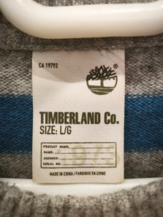 Jersey Timberland Rayas Talla L