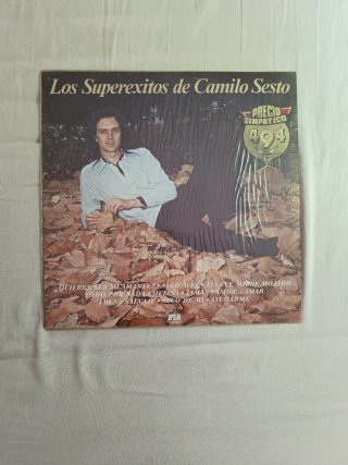 Vinilo Los Superexitos de Camilo Sesto