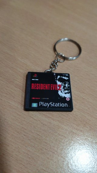 Resident Evil 2 llavero PS1
