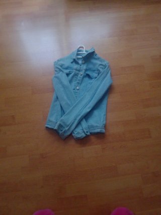 Cazadora vaquera azul talla 10/12 años
