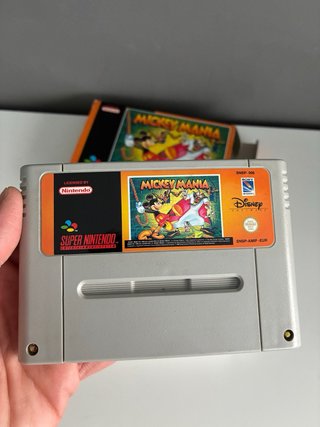 Mickey Mania (SNES) - Completo PAL EUR