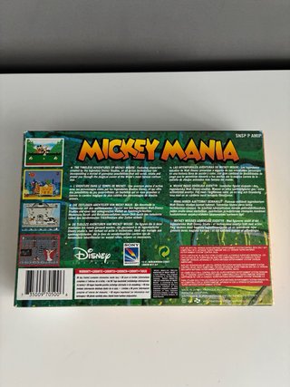 Mickey Mania (SNES) - Completo PAL EUR