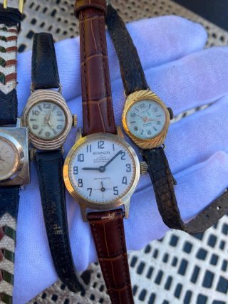 Lote de 5 relojes antiguos