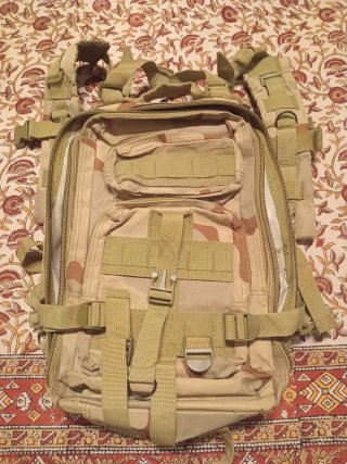 Mochila Campera Estilo Militar