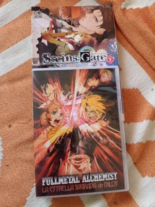 Pelicula Fullmetal Alchemist dvd + manga regalo