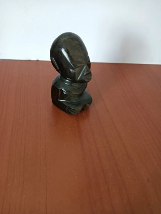 Statuetta Maya in Onice