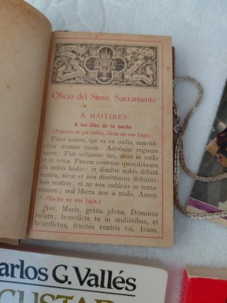 Antigua medalla religiosa principios S.XX
