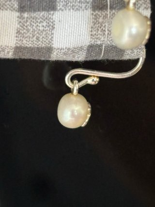 Pendientes Tous Perla Oso Plata