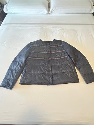 Parka corta azul marino