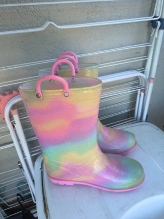 Botas de Lluvia para Niña Multicolor 33 o 34