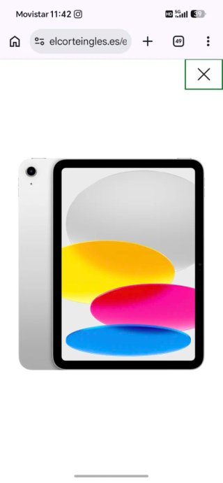 Apple iPad 11ª Gen Plata