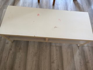 Mesa de centro IKEA blanca