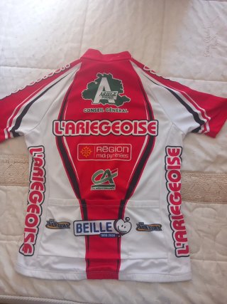 Maillot Ciclismo L'Ariégeoise Talla L