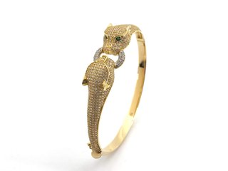 E1801690-9 Pulsera Oro 18k Con Circonita