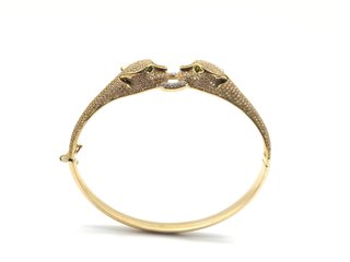 E1801690-9 Pulsera Oro 18k Con Circonita