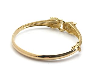 E1801690-9 Pulsera Oro 18k Con Circonita