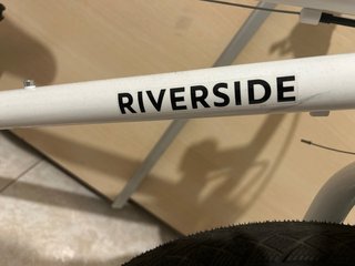 Bicicleta Infantil Riverside Blanca