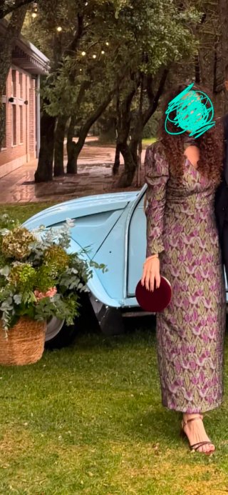 Vestido Mangolina Kobus invitada.