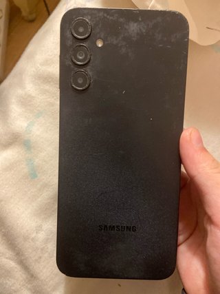 3 móviles Samsung negros (no encienden)
