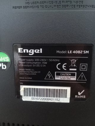 Televisor Engel 40 pulgadas
