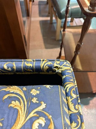 PUFF VITAGE CON ALMACENAJE