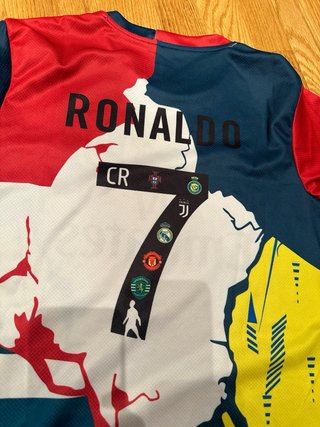 Camiseta Fútbol Cristiano Ronaldo CR7