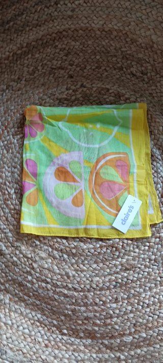 Pañuelo Claire's Estampado Frutas
