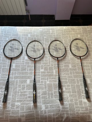 4 Raquetas Tactic Bádminton