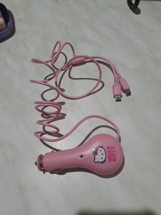 Caricabatterie Auto Hello Kitty per Nintendo DS