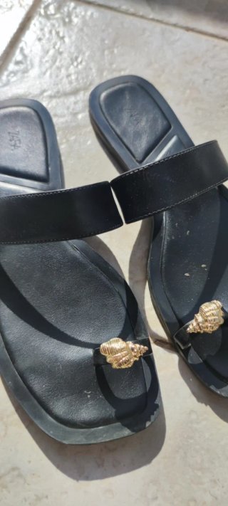 Sandalias Zara Negras Talla 40