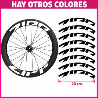 Pegatinas Zipp para cualquier perfil