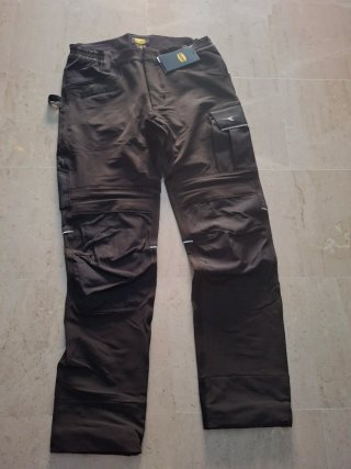 Pantalón de trabajo carbon performan Diadora Negro