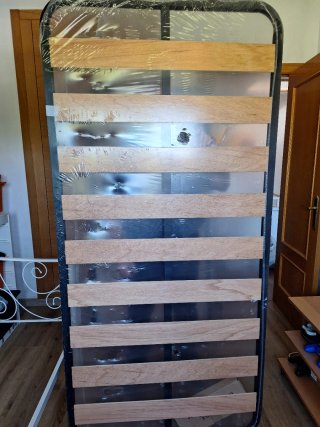 Somier 90x190 cm. Sin usar y empaquetado.