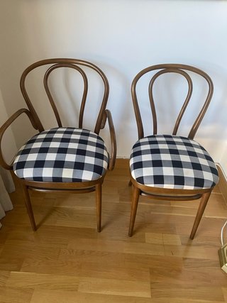 8 sedie vintage stile Thonet | Legno curvato