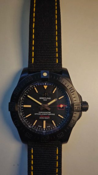 Avenger Blackbird titanio 44mm