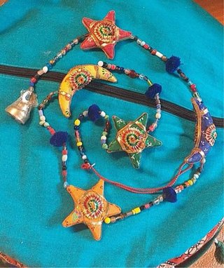 Colgante Decorativo Estrellas y Lunas
