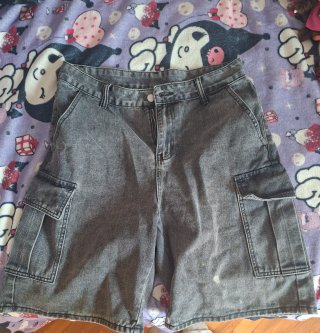 Jorts Vaqueros Grises