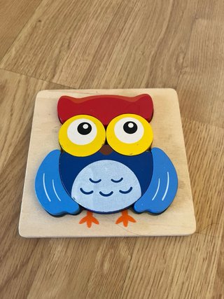 Lote de Puzzles de Madera para Bebés