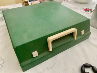 Máquina de escribir Olympia Traveller de Luxe