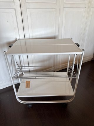 Camarera Plegable Blanca Casa Viva