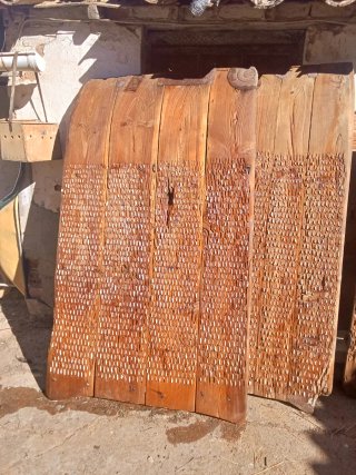 3 Trillos Antiguos de Madera