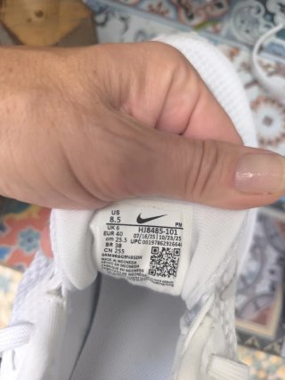 Zapatillas Nike Revolution 8 Blancas talla 40,
