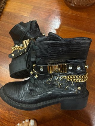 Botins Daily Cristina pretos