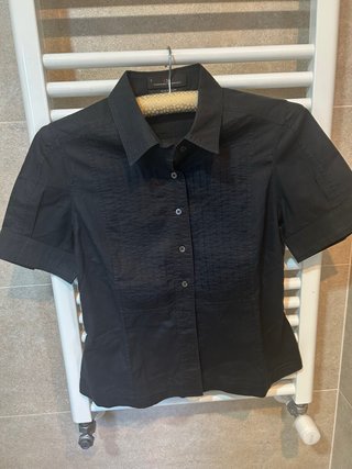 Camisa Carolina Herrera Negra Talla S