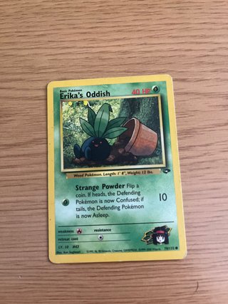 Carta Pokémon Erika's Oddish 43/132